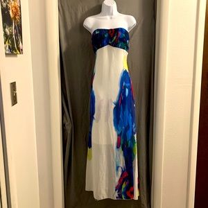 Lucky Brand strapless dress XL